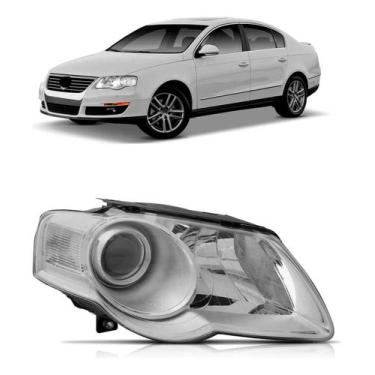 Imagem de Farol Passat 2006 2007 2008 2009 2010 Elétrico S/ Motor - SP ACESSÓRIO