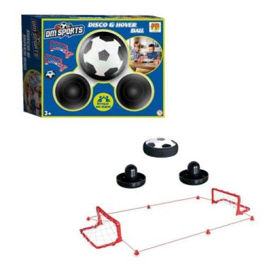 Imagem de Brinquedo Bola Flutuante Disco E Hover Ball Air Soccer Dm Sports - DM 