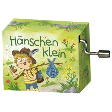 Imagem de Caixinha Musical Fridolin, pequeno Hans (Joãozinho) Caixa motivo: Pequ