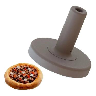 Imagem de Molde Modelador Esfiha Aberta 10cm Branco 10x10x9cm