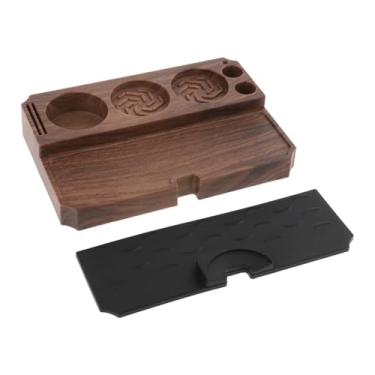 Imagem de ＫＬＫＣＭＳ Estação de Tampamento de Espresso, Stand de Advogada de Café e Porta de Portafilter, Conveniente, Anti Slip for Shop, Home, Counters Worktop, Cor