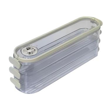 Imagem de Bothyi Caixa de boletim de contêiner de alimentos Caixa de boletim multiuso alimento portátil selado e fresco caixa 3 camadas para macarrão com macarrão de