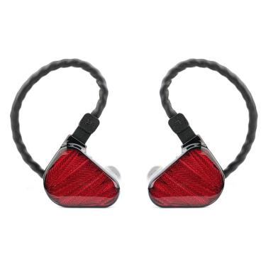 Imagem de Fone de ouvido intra-auricular Fanmusic truthear x Crinacle Zero: vermelho