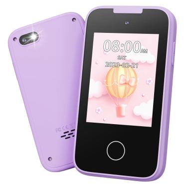 Imagem de Smartphone de brinquedo Kikapabi para crianças de 3 a 8 anos com música de 8 gb sd C
