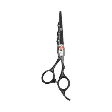 Imagem de Tesoura De Cabelo Profissional De 6 Polegadas, Aço Inoxidável, Barbeir