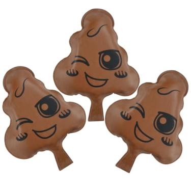 Imagem de Pranks for Kids Adults 3PCS Almofada de Whoopee autoinflável em forma de cocô brinquedo de peido piadas engraçadas para festa de dia da mentira, brinquedos de peido para crianças