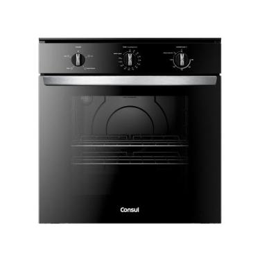 Imagem de Forno Elétrico de Embutir Consul COB84BE 84L, Preto, 110V