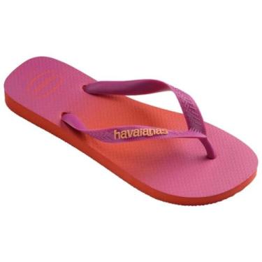 Imagem de Chinelo Havaianas Kids Top Fashion Blood Orange 41/42