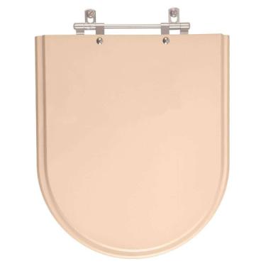 Imagem de Assento Sanitário Carrara Rosa Floral Para Vaso Deca