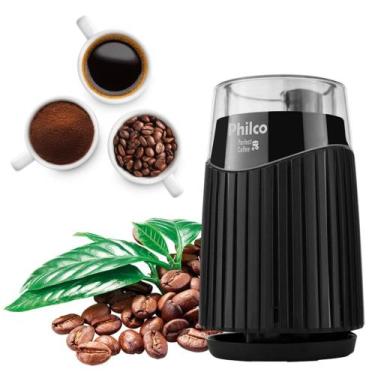 Imagem de Moedor De Café Elétrico Perfect Coffee Preto 160w Philco 127v - Philco