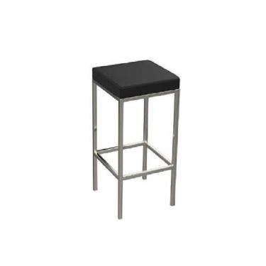 Imagem de Banqueta Berlim Alta Sem Encosto Cromada - Flape