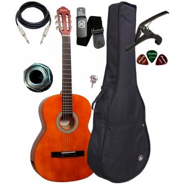 Imagem de Violão Eletroacústico Giannini S14 N + Capa E Acessórios