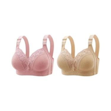Imagem de Bralette de Renda Plus Size - Decote V Profundo - Lingerie Sexy, 40, 2
