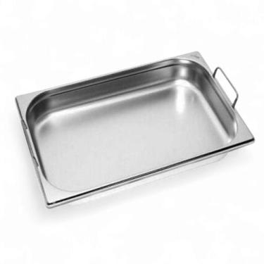 Imagem de Cuba Gastronômica Inox GN 1/1 65mm com Alça Prateada - Chef Line