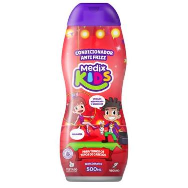 Imagem de Condicionador Infantil Medix Kids Anti-Frizz 500ml