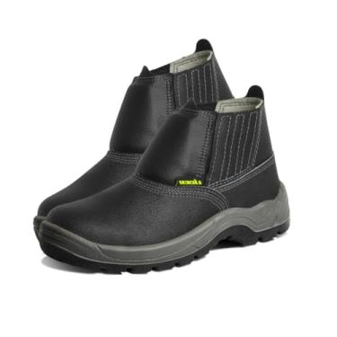 Imagem de Botina Bota EPI para trabalho Unissex - L102PVC Lider com Bico de PVC e solado Duplo (44)