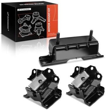 Imagem de A-Premium Conjunto De Montagem Motor E Transmissão 3 Peças Compatível Com Chevrolet Silverado 1500 1999-2006, Classic 2007 Gmc Sierra 4.3L, 4Wd