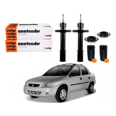 Imagem de Kit Amortecedor Dianteiro Corsa Classic 1.0 1997 A 2010 - Cofap