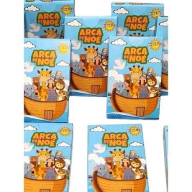 Imagem de 5 Jogo da Memória Arca de Noé Cartas Ilustradas com Animais Lembrancin