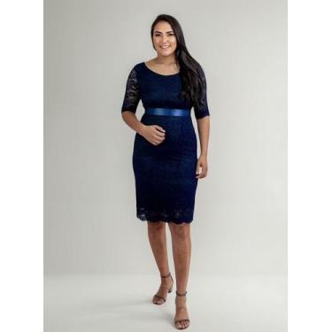 Imagem de Vestido De Noiva Renda Festa Casamento Civil Manga - Casual Dress, Pre