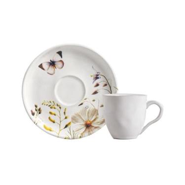 Imagem de Conjunto com 6 Xícaras De Café com 6 Pires Bio Encanto - Porto Brasil 