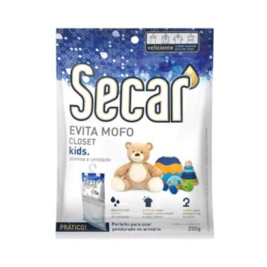 Imagem de Desumidificador Secar Closet 250g Anti Mofo Anti Odor Absorvedor De Umidade Para Guarda Roupa Armario Closet E Roupeiros Lavanda kids Sem Perfume (Kids)