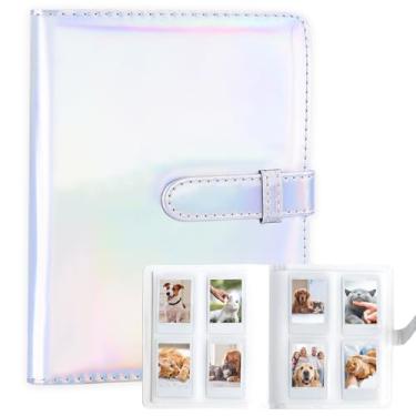 Imagem de Hearoo Álbum De Fotos Com 256 Bolsos Para Câmera Instantânea Fujifilm Instax Mini Liplay 11, 9, 8+, 8, 7S/Impressora Link Sp-1, Polaroid Snap Snaptouch Pic-300 Z2300 Mint Zip (Prata Mágica)