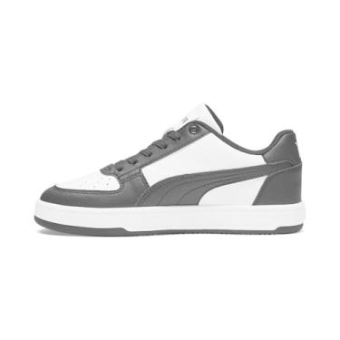 Imagem de PUMA Tênis infantil unissex Caven 2.0, Puma branco-puma preto-puma preto, 13 Little Kid