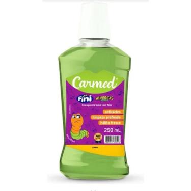 Imagem de Enxaguante Bucal 250ml Minhocas - Carmed - Cimed