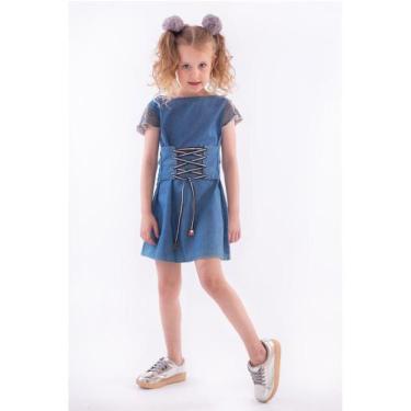 Imagem de Vestido MRX Jeans Inverno Azul, 1