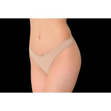 Imagem de Kit 5 Calcinhas Fio Básico - Lua Nua Moda Íntima , Preto, G