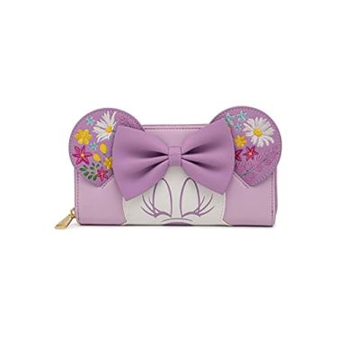 Imagem de Loungefly x Disney Minnie Mouse Floral Zip-Around Wallet