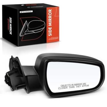 Imagem de A-Premium Espelho retrovisor elétrico do lado do passageiro - compatível com Chevrolet Malibu 2013-2015, Malibu Limited 2016 - Espelho retrovisor externo preto não dobrável aquecido - Substituição #