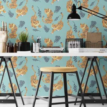 Imagem de Papel de Parede Adesivo Jovem Natureza N02144 Rolo 0,58x3M - Adesivo B