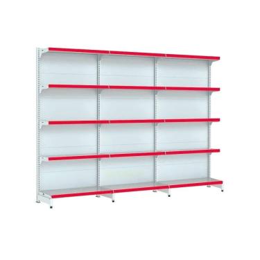 Imagem de Gôndola FIT Parede 1,70m Altura x 3,00m Comprimento 1 Inicial 2 Continuações