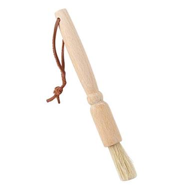 Imagem de KIMISS Escova de Limpeza de Moedor de café - Pincel de pó de Alça de Madeira de Faia para Bar e Uso Doméstico - Ferramenta Fácil de Remoção de Manchas para Utensílios de café e Limpeza de Mesa