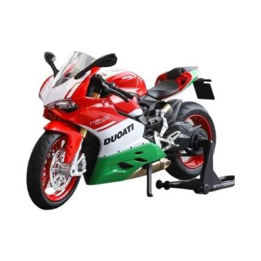 Imagem de Motocicleta De Brinquedo Em Miniatura De Liga Metálica Diecast 1/12 Pa