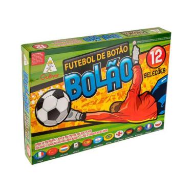 Imagem de Jogo Futebol De Botão Gulliver 12 Seleções Bolão