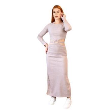 Imagem de Conjunto Cropped e Saia FBK, Rosa, g