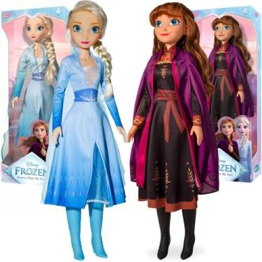 Imagem de Kit Bonecas Anna E Elsa Frozen 2 Disney Baby Brink - Novabrink