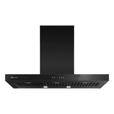 Imagem de Coifa Parede 90Cm Preta 5 Bocas 270W 220V Electrolux 90Ctv, 220V