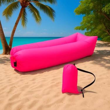 Imagem de Saco Inflável Ideal Para Viagem Com Encosto Suave - Relet