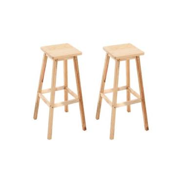 Imagem de 2 Banco De Madeira Balcão Bancada Área De Lazer - ESPAÇO JUNCO