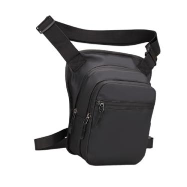 Imagem de UGPLM Pochete masculina, bolsa de cintura, bolsa de quadril casual, de cintura multifuncional, de perna caída para caminhadas, acampamentos, passeios,