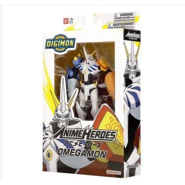 Imagem de Action Figure Anime Heroes Digimon Boneco Wargreymon Beelzemon Omegamo