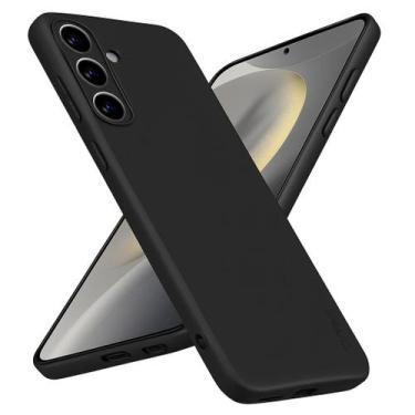 Imagem de Capa Capinha Silicone Aveludada para Samsung Galaxy S25 FE Preta - LXL