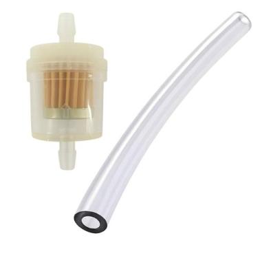 Imagem de Filtro Combustível Moto Carburada Universal + Mangueira 30cm - VEDAMOT