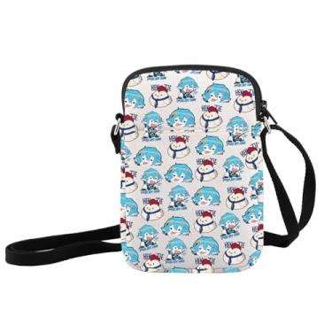 Imagem de JXGZSO Bolsa tiracolo inspirada no anime Moo Merrily Lover presente engraçado Moo Merrily Shoulder Bag, Moo Merrily