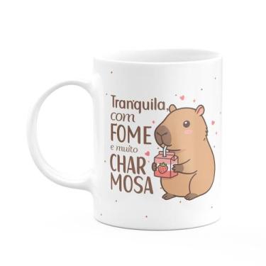 Imagem de Caneca Divertida Capivaras - Tranquila e charmosa - JPS INFO
