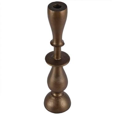 Imagem de Mikasa Castiçal de metal de bronze, 9 x 9 x 35 cm